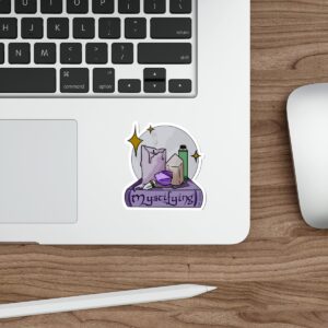 Mystifying Logo Sticker
